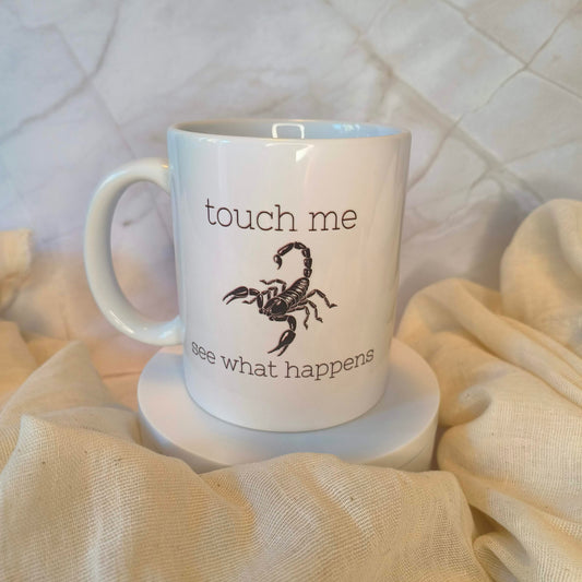 Scorpion mug
