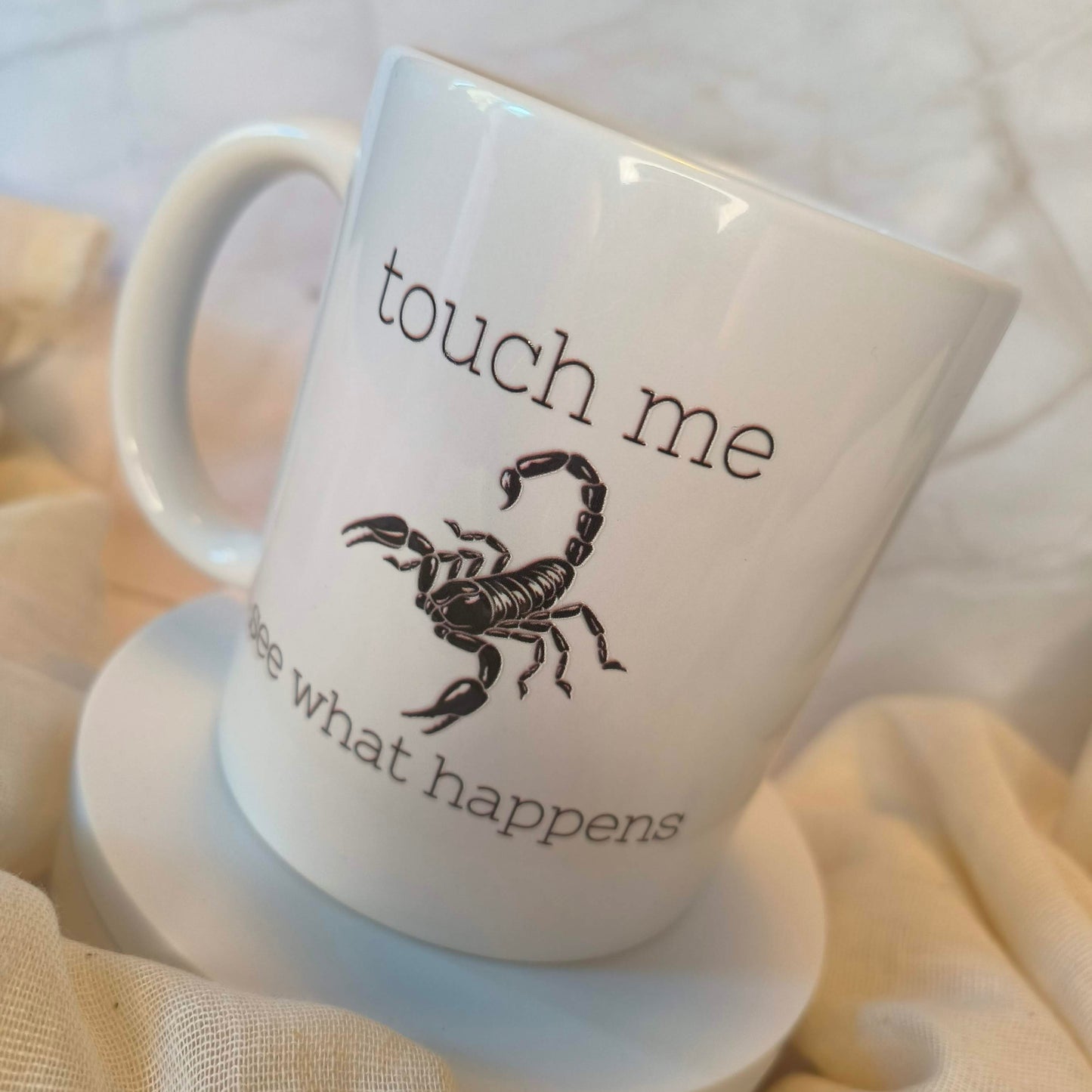 Scorpion mug